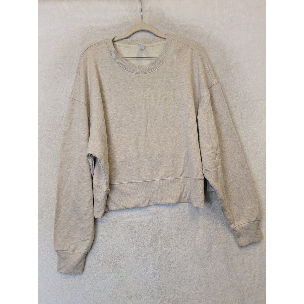 NEW Yogalicious Solene Top Women's L Beige